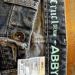 Cruel Denim Women's Abby Blue Jeans